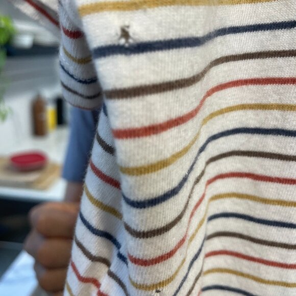 Katin Men’s Finley Pocket Tee Large - White - Red I Yellow I Blue - 60's Style - Picture 5 of 6